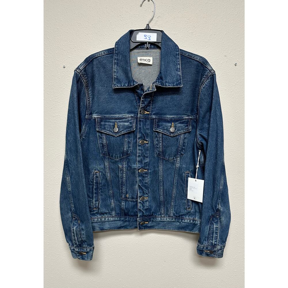 Ética “The Traveler” Classic Denim Women Jacket Size M